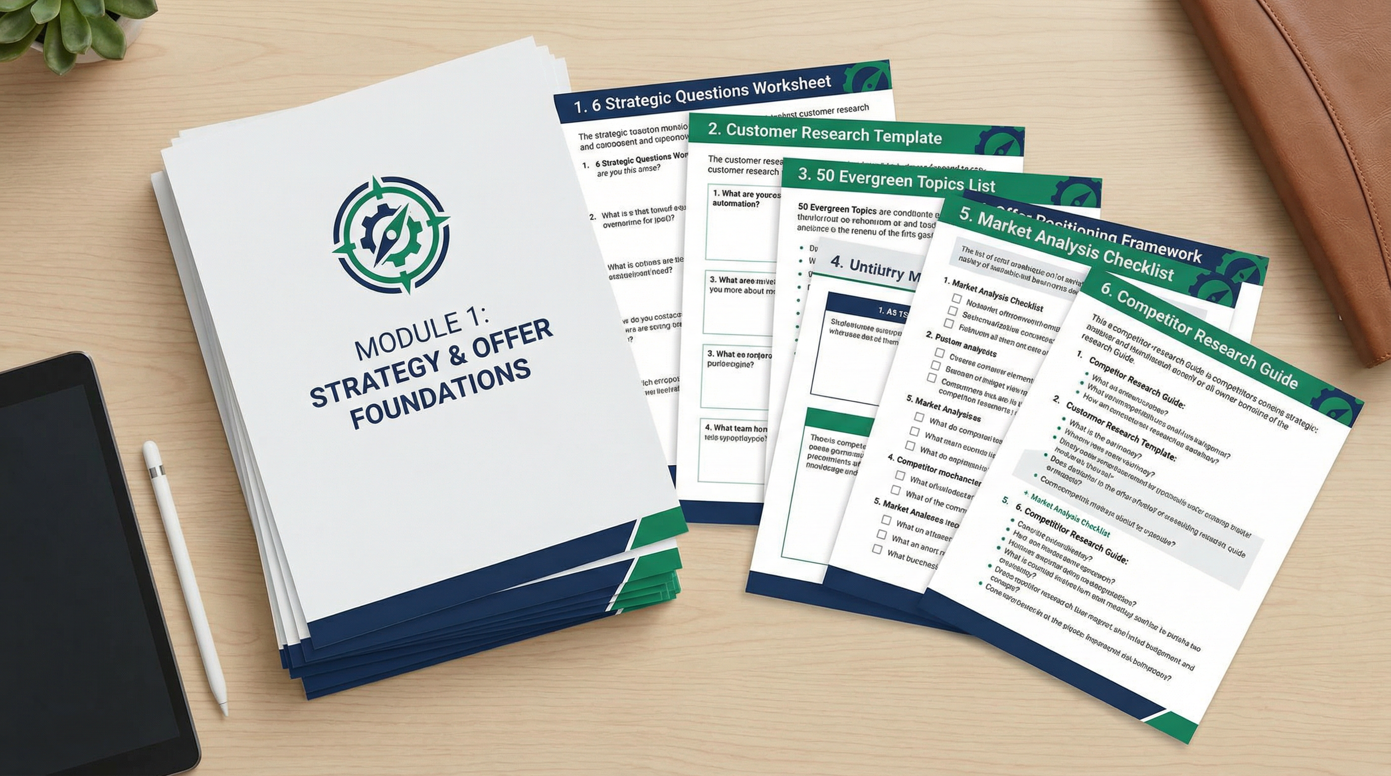 Strategy & Offer Foundations